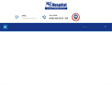 Tablet Screenshot of kghospital.com